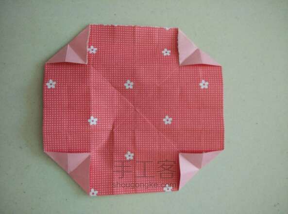 折纸玫瑰 第6步