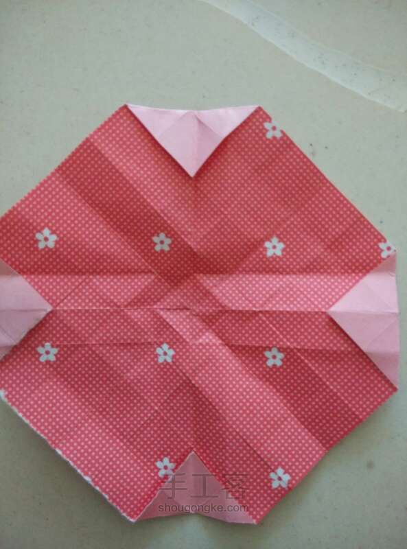 折纸玫瑰 第12步