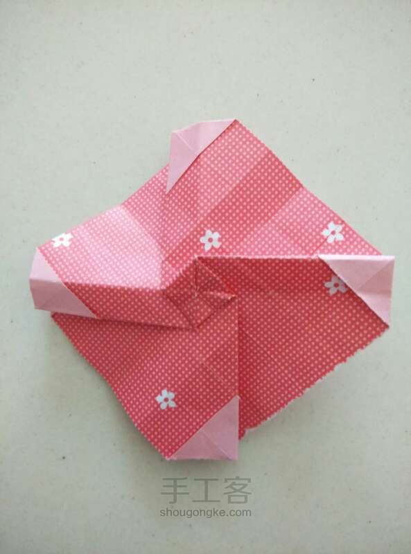 折纸玫瑰 第16步