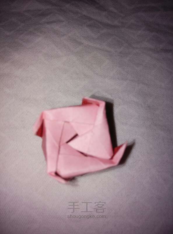 折纸玫瑰 第27步
