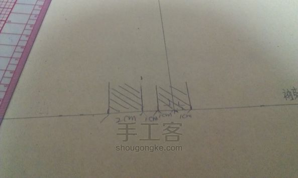 服装衬衫打版进阶系列教程第二话 超详细过程袖子和配件绘制 第22步
