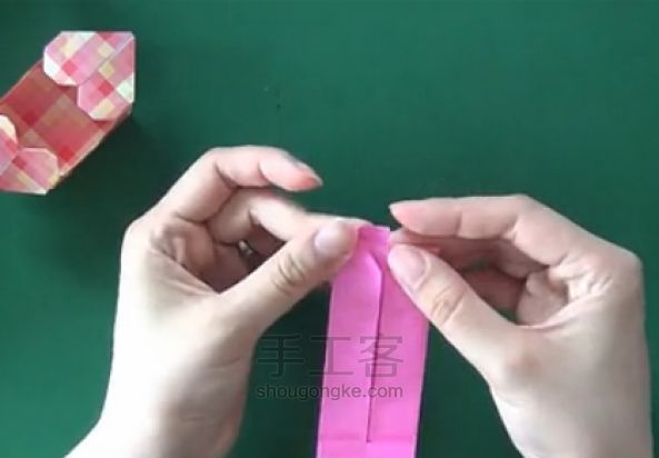 情人节手工折纸爱心盒子（转） 第19步