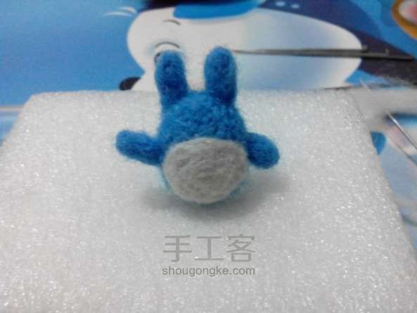 羊毛毡之龙猫教程 第9步
