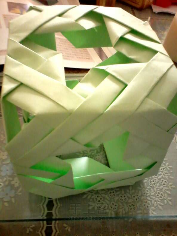 折纸立方体DIY（续） 第9步