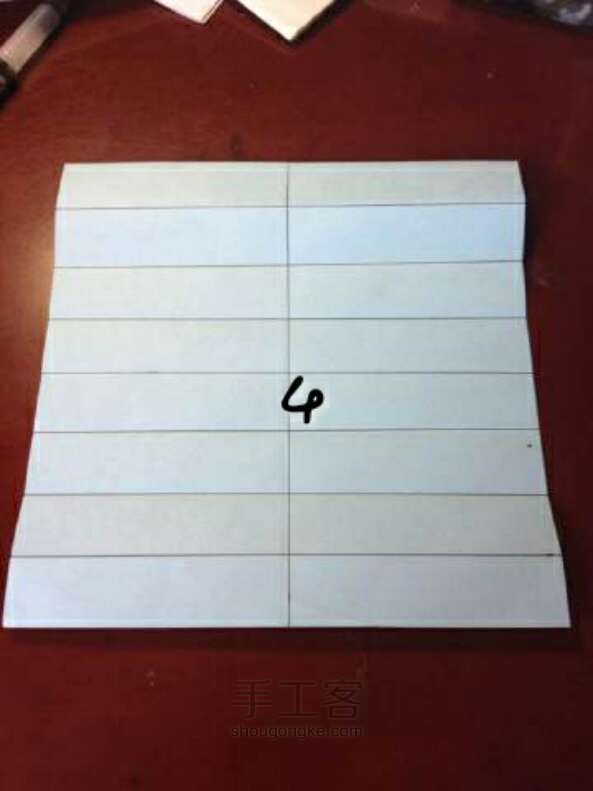 无限翻折纸 第4步