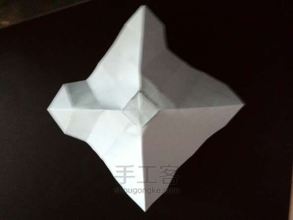 川崎玫瑰折纸教程 第16步