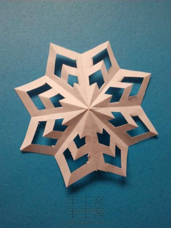 雪花剪纸教程