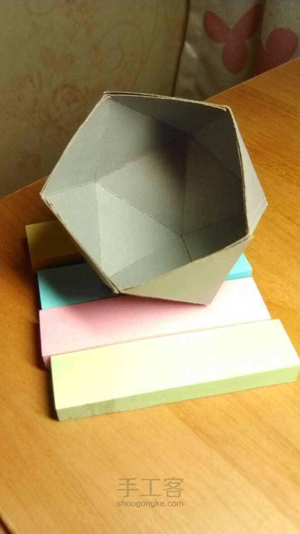 DIY几何体敞口小盒子 第6步