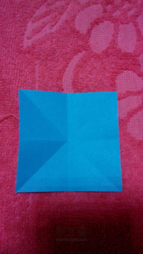 简单蝴蝶结折纸教程 第2步