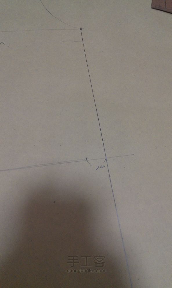 ny手作 服装小白打版连衣裙第二话 收腰套头连衣裙 第4步