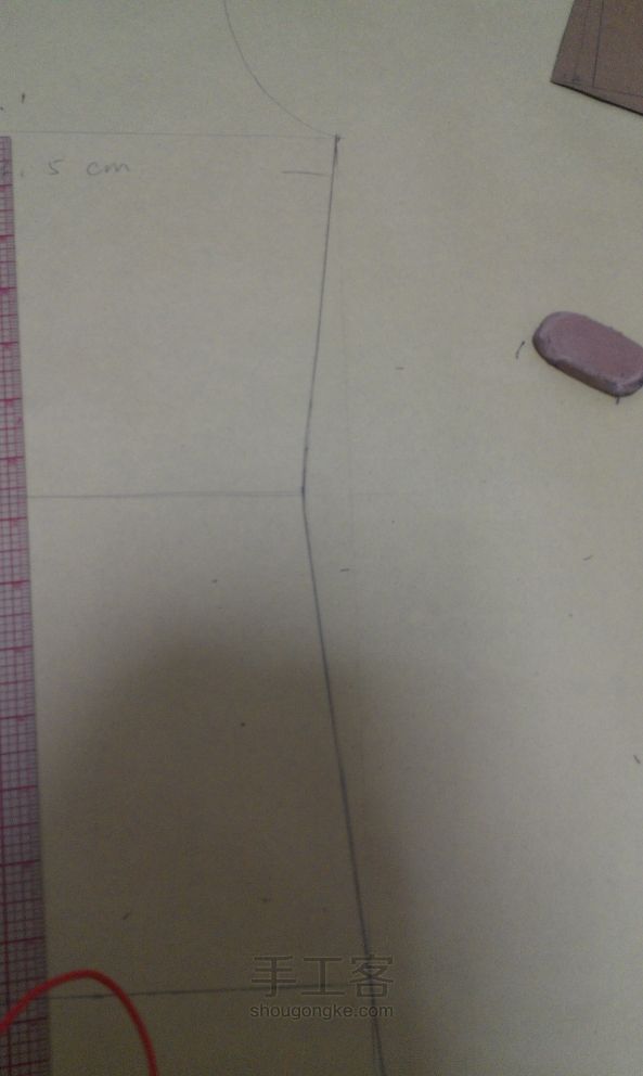 ny手作 服装小白打版连衣裙第二话 收腰套头连衣裙 第7步