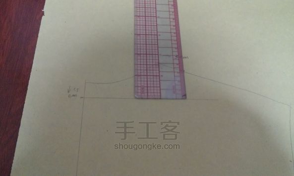 ny手作 服装小白打版连衣裙第二话 收腰套头连衣裙 第9步