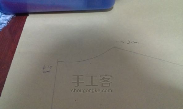 ny手作 服装小白打版连衣裙第二话 收腰套头连衣裙 第8步