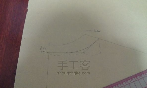 ny手作 服装小白打版连衣裙第二话 收腰套头连衣裙 第11步
