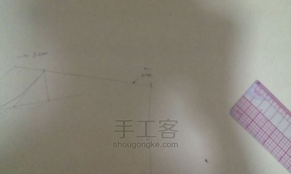 ny手作 服装小白打版连衣裙第二话 收腰套头连衣裙 第12步