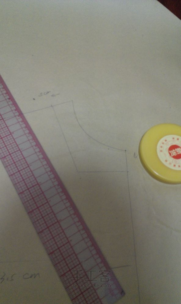 ny手作 服装小白打版连衣裙第二话 收腰套头连衣裙 第20步