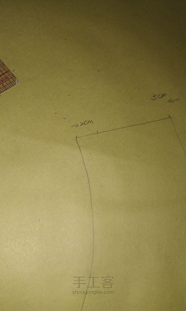 ny手作 服装小白打版连衣裙第二话 收腰套头连衣裙 第22步