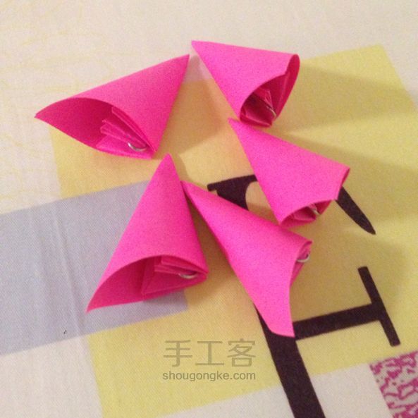 樱花折纸教程 第10步