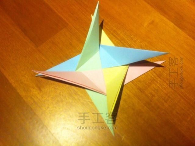 折纸螺旋 手工制作教程 第9步