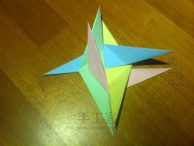 折纸螺旋 手工制作教程 第10步