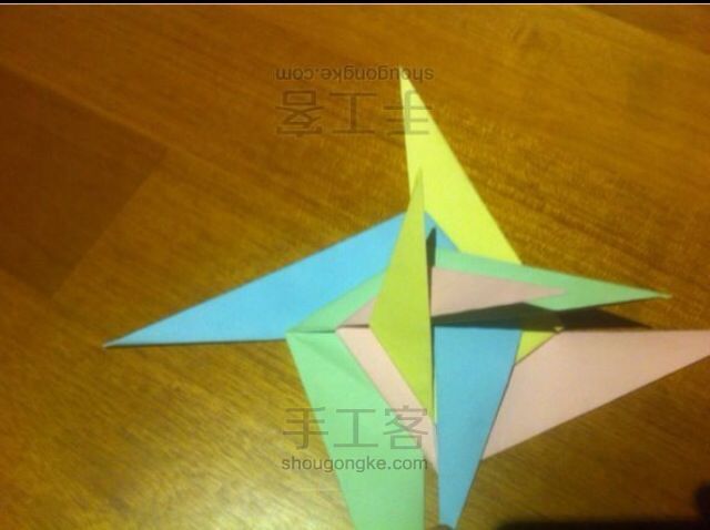 折纸螺旋 手工制作教程 第15步