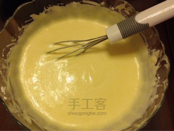 教你制作酸奶蛋糕 第4步