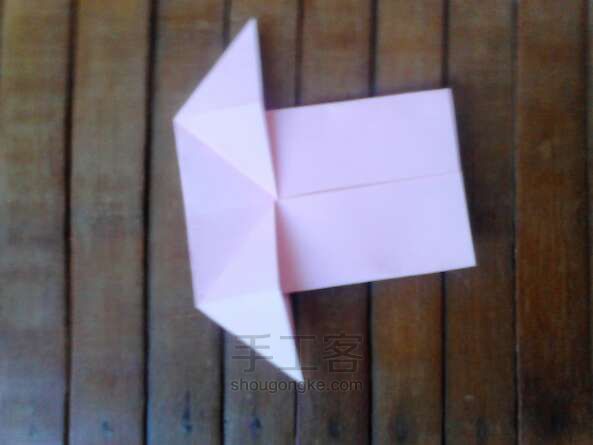 爱心天使  折纸教程 第6步