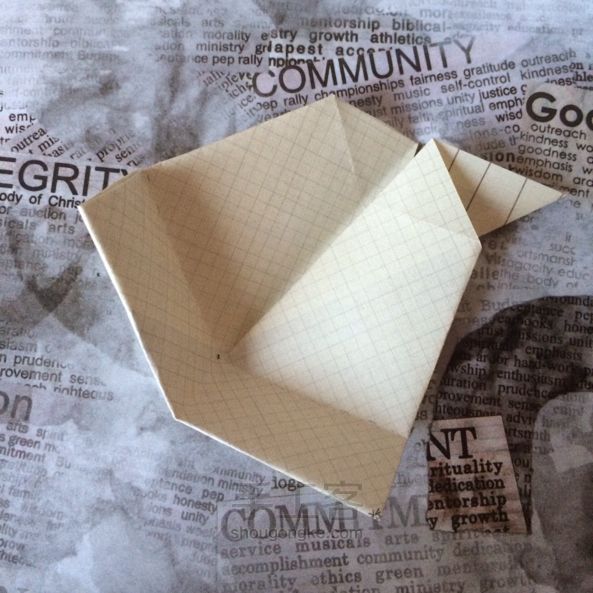 收纳盒 折纸教程 第10步