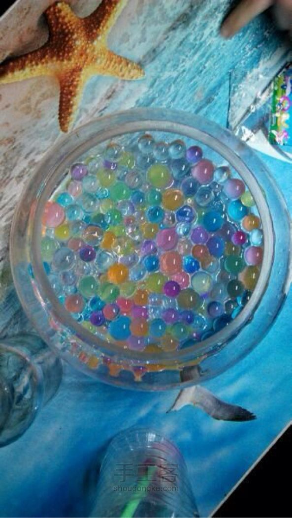 『转』彩虹瓶制作也可称海洋瓶 第1步