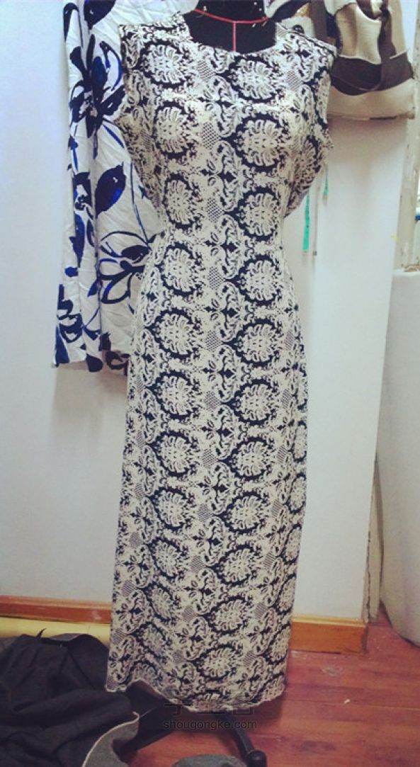 ny手作 服装小白打版连衣裙第二话 收腰套头连衣裙 第50步