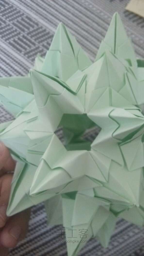 花球 折纸教程 第24步