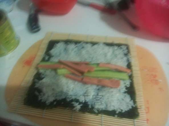 寿司制作方法 第5步