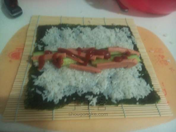 寿司制作方法 第6步