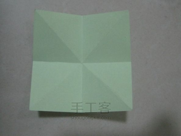 折纸教程：孔雀 第7步