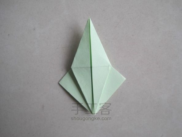 折纸教程：孔雀 第16步