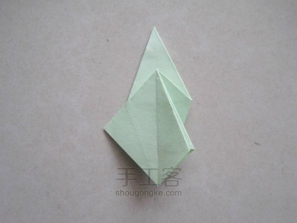 折纸教程：孔雀 第22步