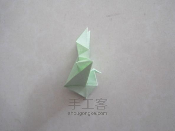 折纸教程：孔雀 第50步