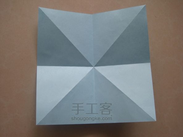 折纸教程：向日葵 第8步