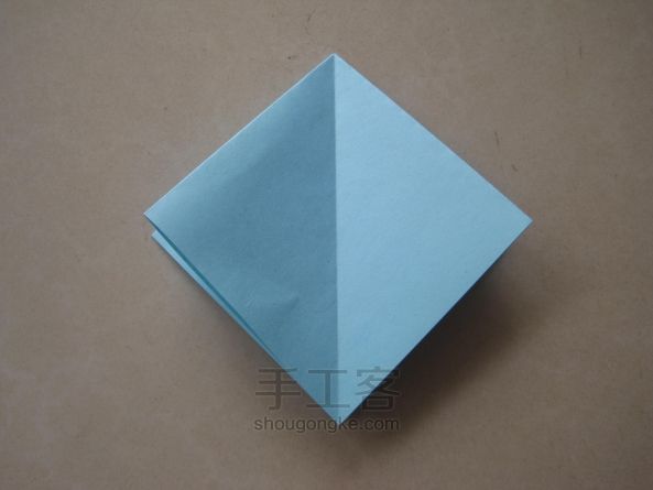 折纸教程：向日葵 第12步