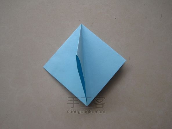 折纸教程：向日葵 第14步