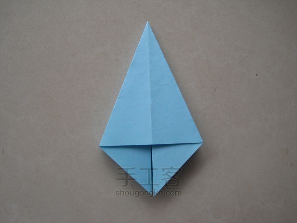 折纸教程：向日葵 第17步