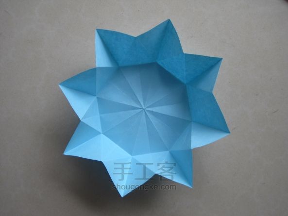 折纸教程：向日葵 第30步