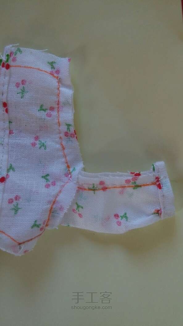 【手工DIY教程】沙漏的樱桃小裙。 第17步