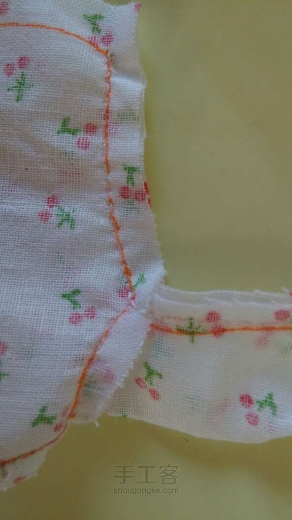 【手工DIY教程】沙漏的樱桃小裙。 第18步