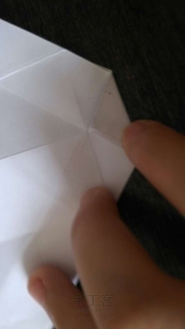 川崎玫瑰 折纸教程 第15步