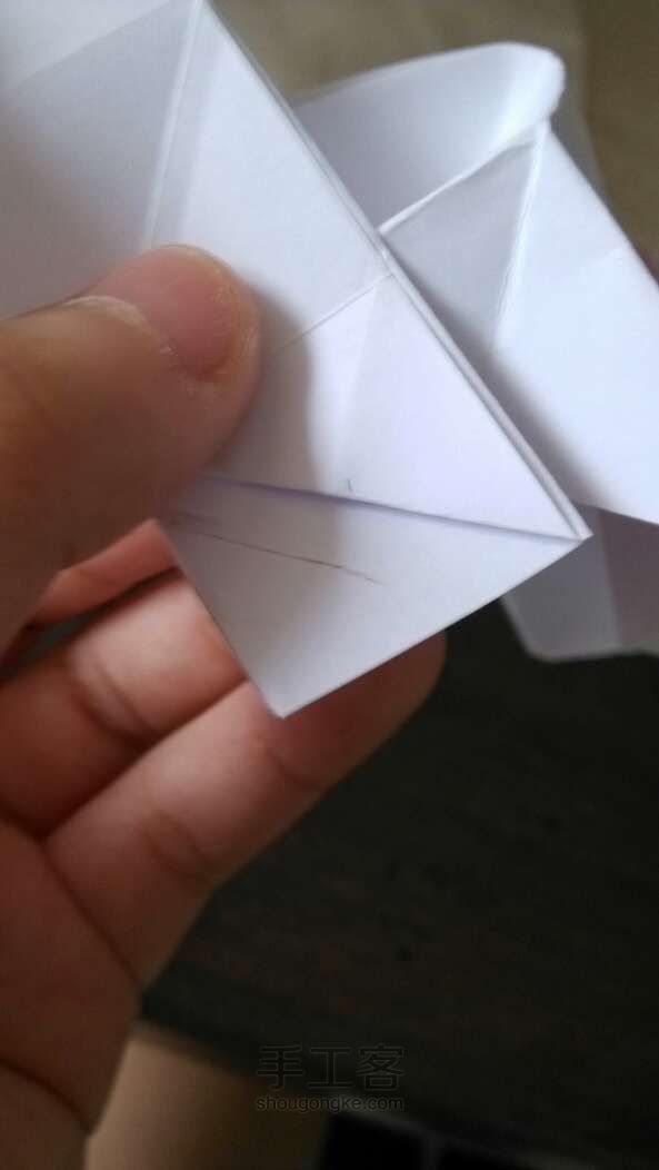 川崎玫瑰 折纸教程 第36步