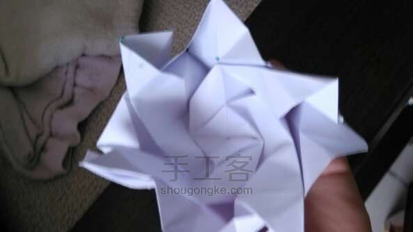 川崎玫瑰 折纸教程 第38步