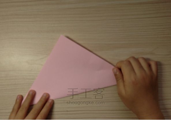百合花  折纸教程 第2步