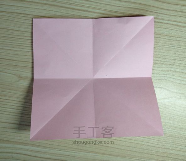 百合花  折纸教程 第7步