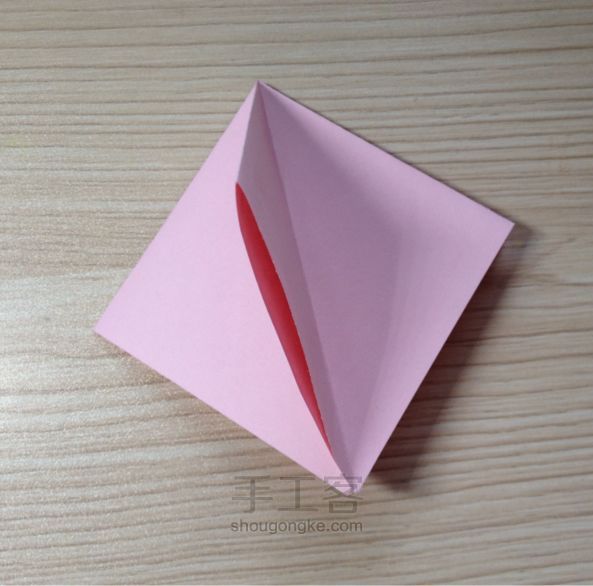 百合花  折纸教程 第12步